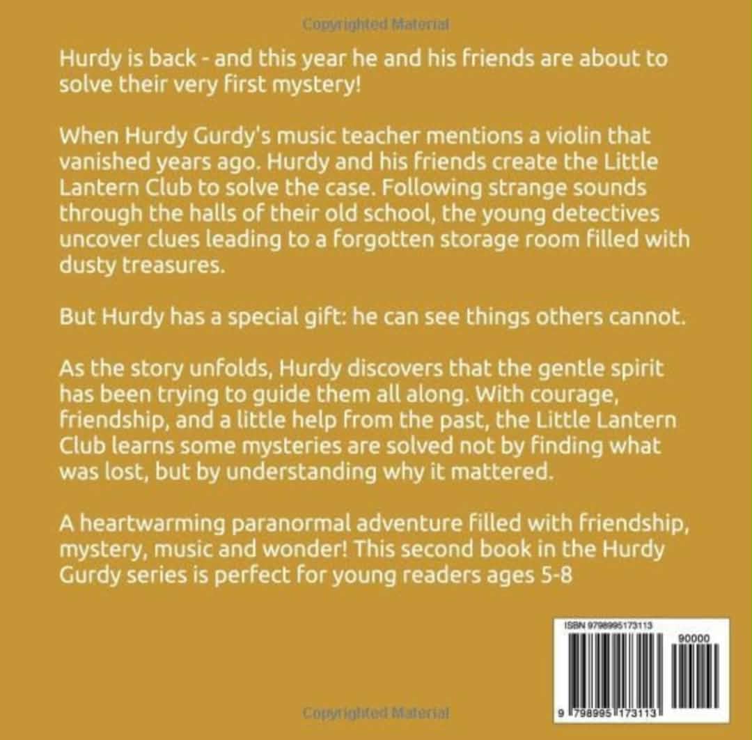 Hurdy Gurdy and the Little Lantern Club by Kimberly Horn (Hurdy Gurdy Book2)